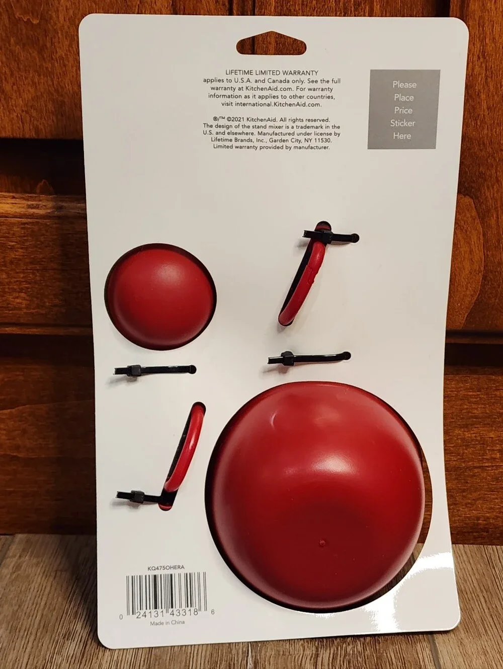 KitchenAid Measuring Cups and Spoon Set Red